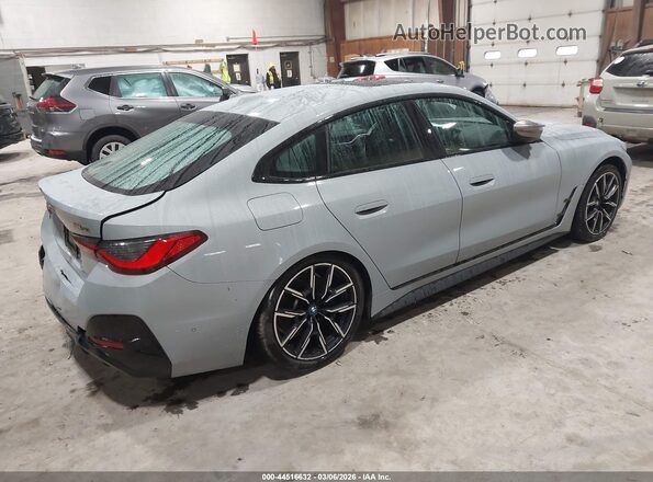 WBY33AW08PFN42907 2023 BMW I4 Gray Задня права чверть