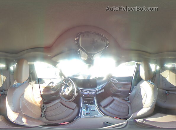 WBY33AW0XNFM84490 2022 BMW I4 Maroon Widok naklejki z numerem VIN
