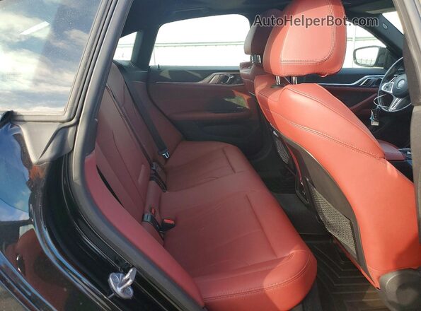 WBY33AW0XRFR77804 2024 BMW I4 Black Widok tylnych siedzeń
