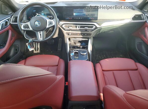 WBY33AW0XRFR77804 2024 BMW I4 Black Widok deski rozdzielczej