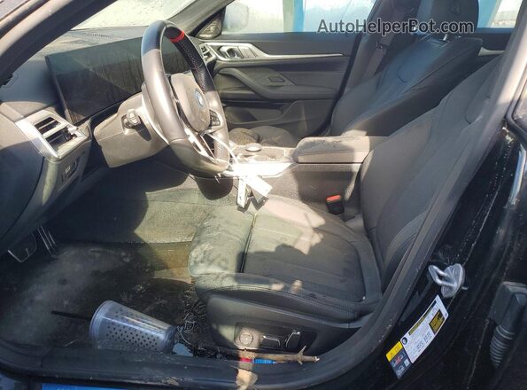 WBY33HD04SFT93383 2025 BMW I4 Черный Вид салона спереди