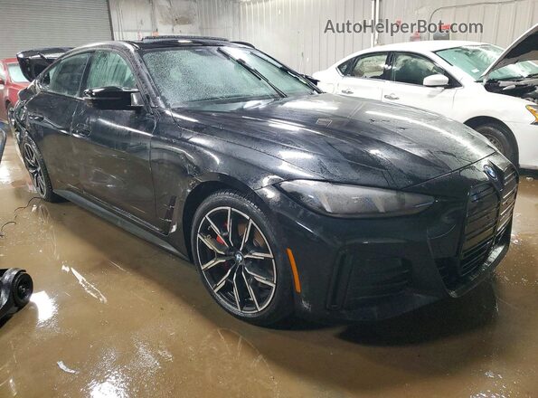 WBY33HD04SFT93383 2025 BMW I4 Черный Передняя правая четверть