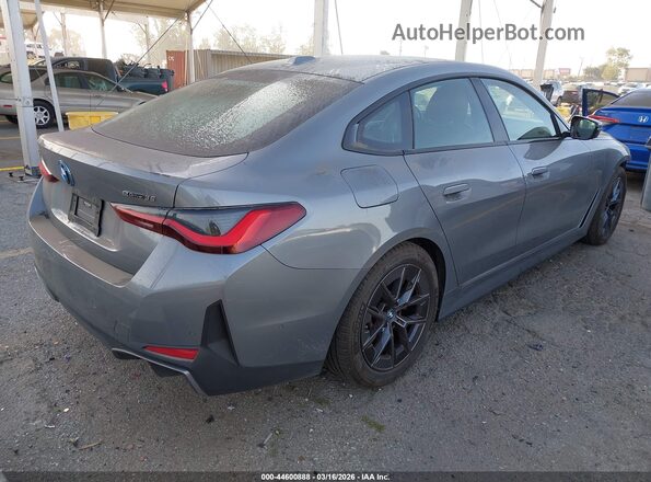 WBY43AW01PFP45075 2023 BMW I4 Gray Rear right