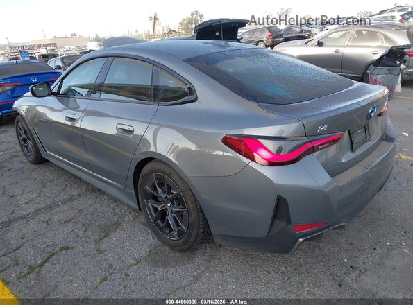 WBY43AW01PFP45075 2023 BMW I4 Gray Rear left