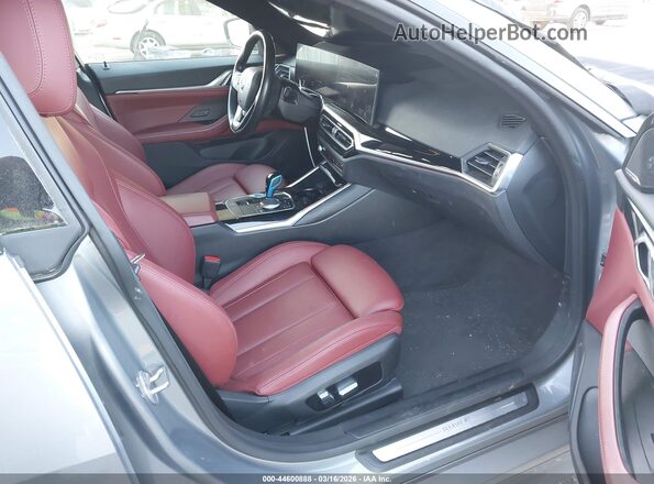 WBY43AW01PFP45075 2023 BMW I4 Gray Front interior view