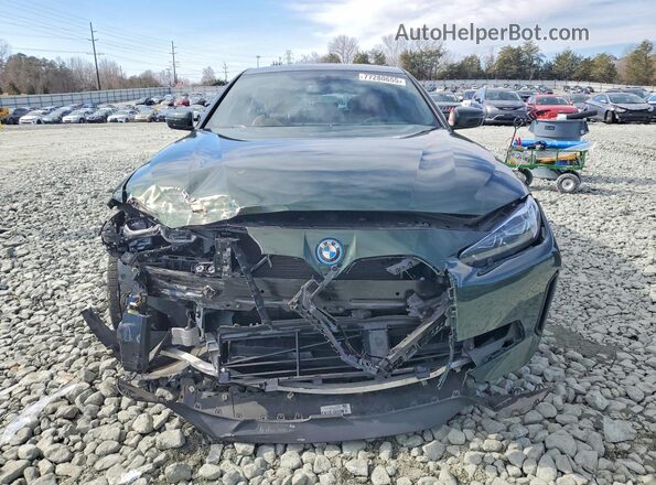 WBY43AW01PFR46491 2023 BMW I4 Зеленый Вид спереди