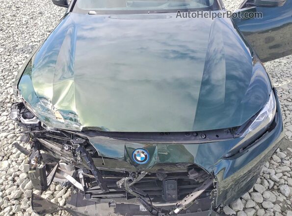 WBY43AW01PFR46491 2023 BMW I4 Зеленый Вид задней части салона