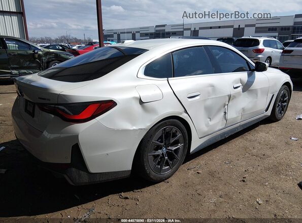 WBY43AW02PFP71992 2023 BMW I4 White Rear right