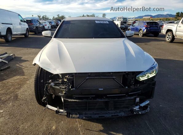 WBY43AW0XPFP56480 2023 BMW I4 White Вид спереду