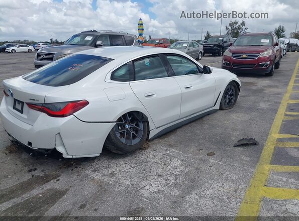 WBY43HD04SFT98264 2025 BMW I4 Белый Задняя правая четверть