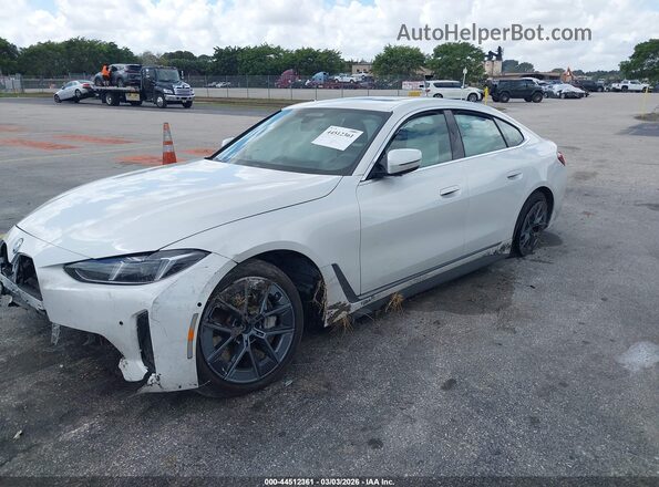 WBY43HD04SFT98264 2025 BMW I4 Белый Передняя левая четверть