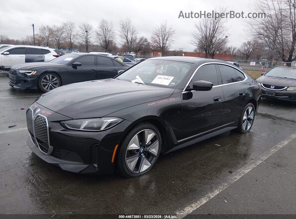 WBY43HD05SFT90819 2025 BMW I4 Черный Передняя левая четверть