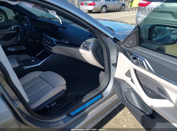 WBY73AW01PFP73908 2023 BMW I4 Gray Front interior view
