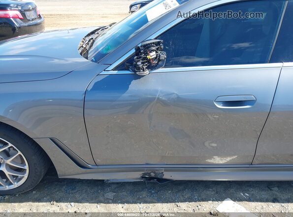 WBY73AW01PFP73908 2023 BMW I4 Gray Front view