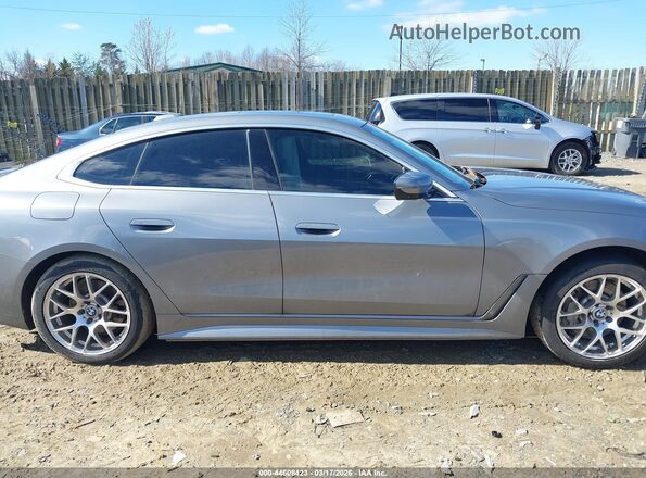 WBY73AW01PFP73908 2023 BMW I4 Gray Rear interior view