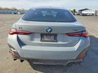 2022 Bmw I4 Edrive 40 Gray vin: WBY73AW06NFN25084
