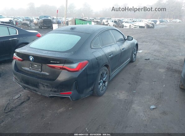 WBY73AW09PFP82419 2023 BMW I4 Black Задня права чверть