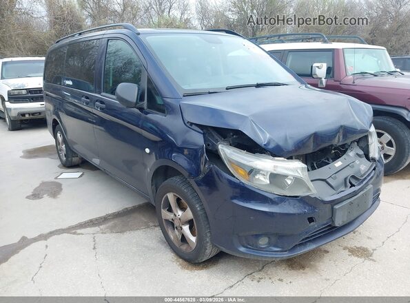 WD4PG2EE6G3097133 2016 MERCEDES-BENZ METRIS Blue Delantero derecho