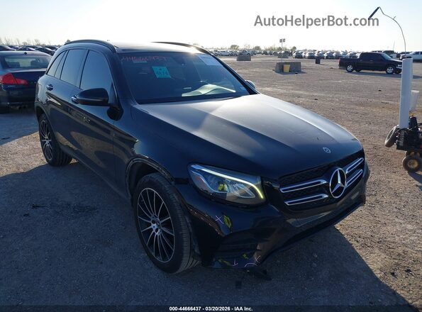 WDC0G4JB1JV100738 2018 MERCEDES-BENZ GLC 300 Black Przód prawy