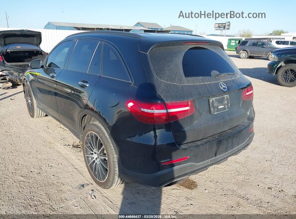 WDC0G4JB1JV100738 2018 MERCEDES-BENZ GLC 300 Black Tył lewy