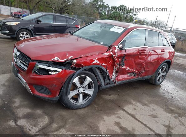 WDC0G4JB2GF046109 2016 MERCEDES-BENZ GLC 300 Красный Вид спереди