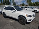 2018 Mercedes-benz Glc 300 White vin: WDC0G4JB2JV037391