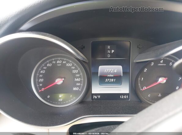WDC0G4JB2KV127979 2019 MERCEDES-BENZ GLC 300 Серый Вид задних сидений