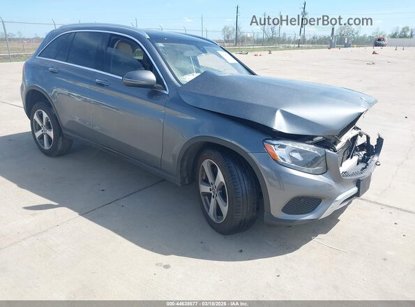 WDC0G4JB2KV127979 2019 MERCEDES-BENZ GLC 300 Серый Передняя правая четверть