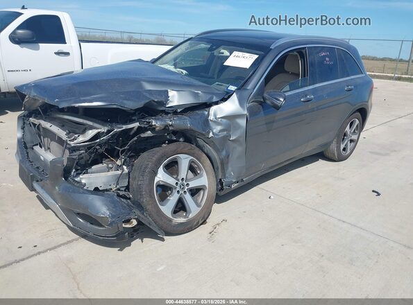 WDC0G4JB2KV127979 2019 MERCEDES-BENZ GLC 300 Серый Передняя левая четверть