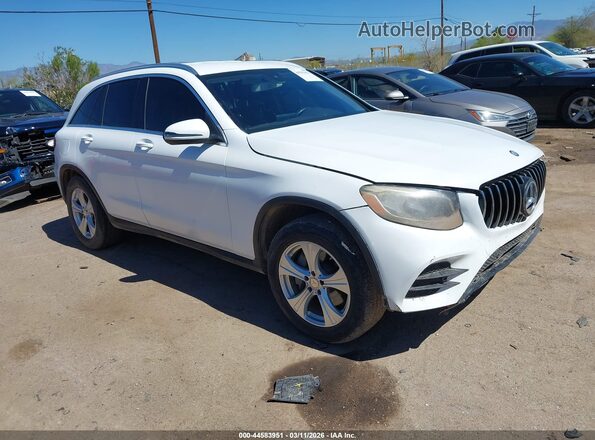 WDC0G4JB3GF081208 2016 MERCEDES-BENZ GLC 300 Белый Передняя правая четверть