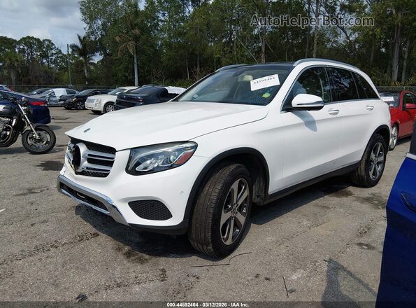 WDC0G4JB3JV078189 2018 MERCEDES-BENZ GLC 300 Белый Передняя левая четверть