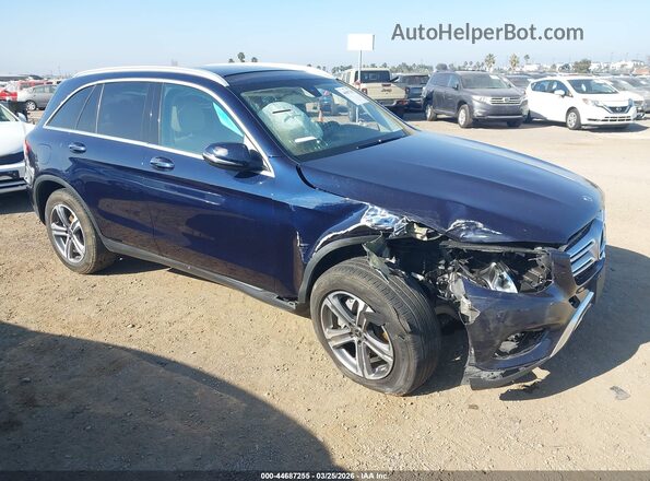 WDC0G4JB4KF607936 2019 MERCEDES-BENZ GLC 300 Dark Blue Передняя правая четверть