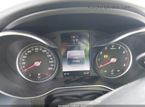 WDC0G4JB5HV002452 2017 MERCEDES-BENZ GLC 300 Белый Вид задних сидений