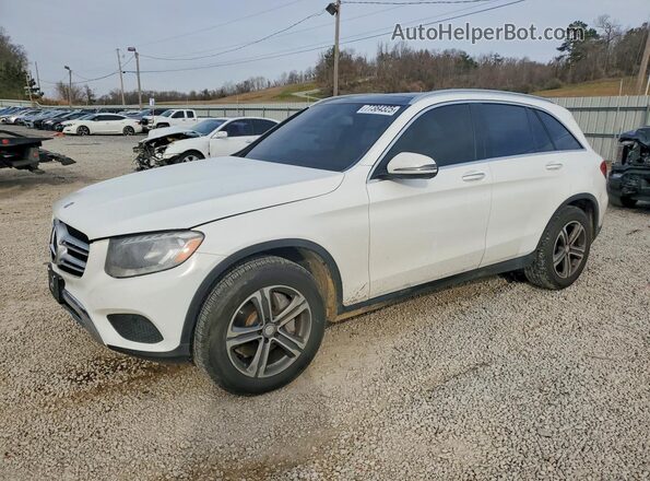 WDC0G4JB6HF194040 2017 MERCEDES-BENZ GLC-CLASS Белый Передняя левая четверть