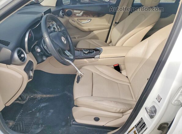WDC0G4JB6HF194040 2017 MERCEDES-BENZ GLC-CLASS Белый Вид салона спереди