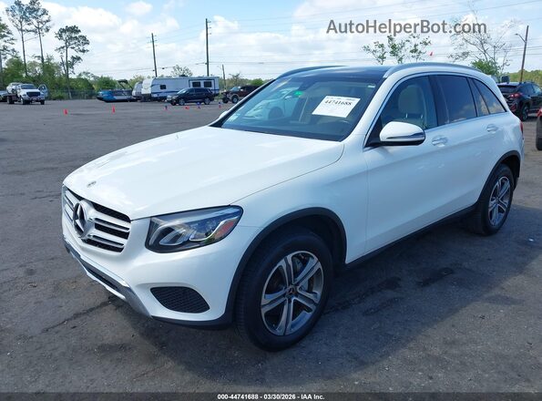 WDC0G4JB6K1000871 2019 MERCEDES-BENZ GLC 300 White Առջևի ձախ երեք քառորդ տեսարան