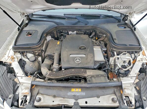 WDC0G4JB7KF543214 2019 MERCEDES-BENZ GLC-CLASS White Engine compartment view