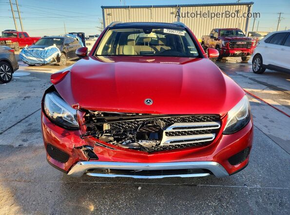 WDC0G4JB7KF591649 2019 MERCEDES-BENZ GLC-CLASS Red წინა ხედი
