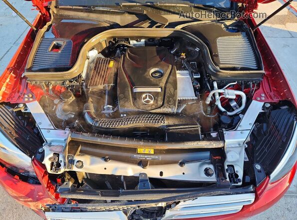 WDC0G4JB7KF591649 2019 MERCEDES-BENZ GLC-CLASS Red ძრავის განყოფილების ხედი