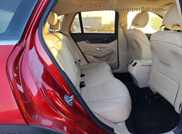 WDC0G4JB7KF591649 2019 MERCEDES-BENZ GLC-CLASS Red უკანა სალონის ხედი