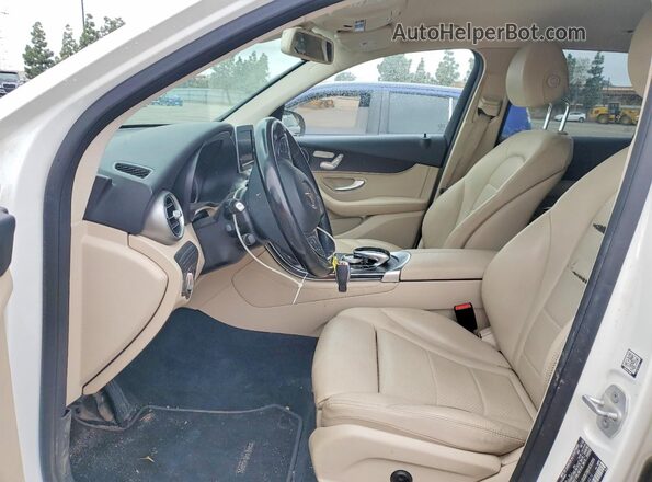 WDC0G4JB8GF019870 2016 MERCEDES-BENZ GLC-CLASS White Vista interior delantera