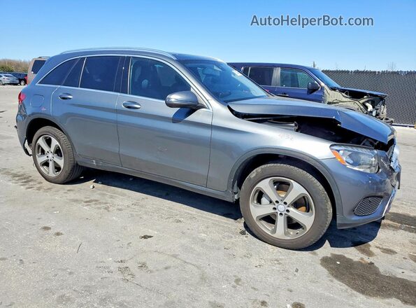 WDC0G4JB9HF196235 2017 MERCEDES-BENZ GLC-CLASS Серый Передняя правая четверть