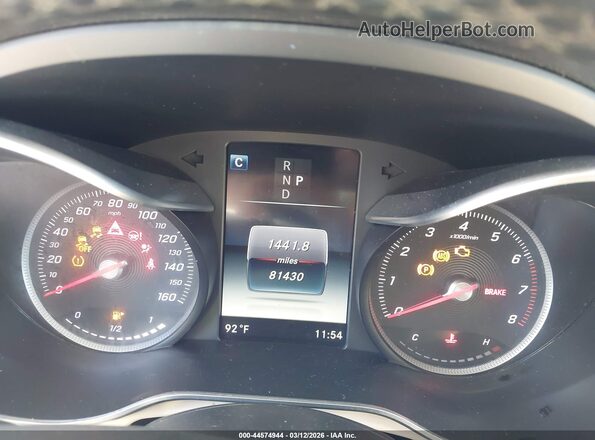 WDC0G4JB9JF359830 2018 MERCEDES-BENZ GLC 300 Blue Widok tylnych siedzeń