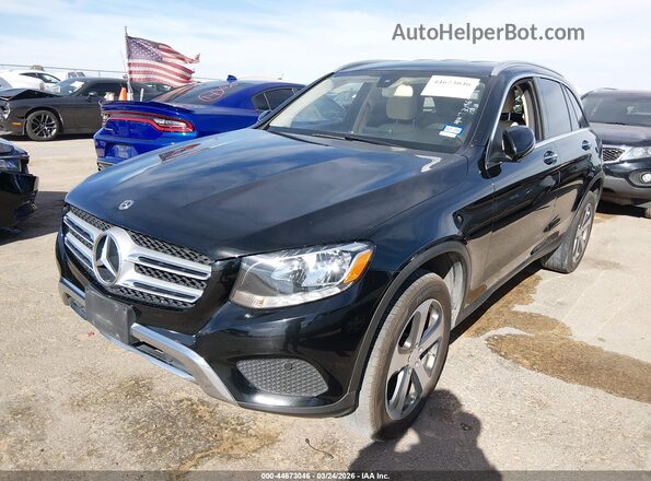 WDC0G4JB9JV024539 2018 MERCEDES-BENZ GLC 300 Черный Передняя левая четверть