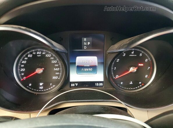 WDC0G4JB9KV130457 2019 MERCEDES-BENZ GLC-CLASS Белый Вид щитка приборов