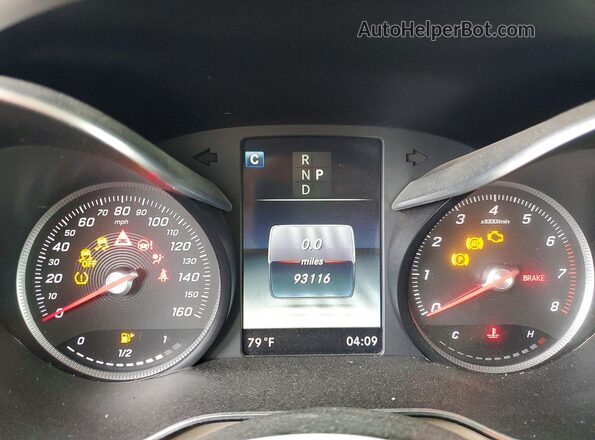 WDC0G4JBXJV027658 2018 MERCEDES-BENZ GLC-CLASS Серый Вид щитка приборов