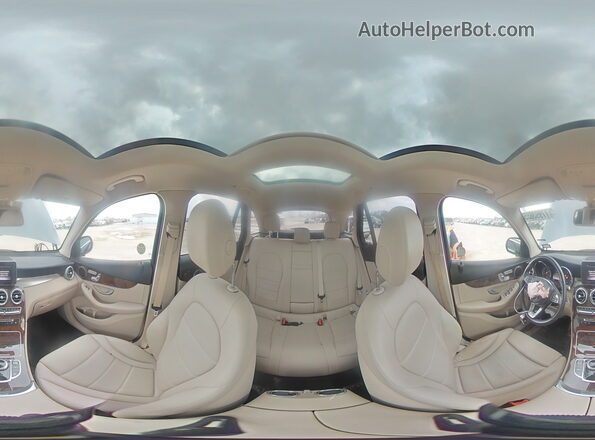WDC0G4JBXJV027658 2018 MERCEDES-BENZ GLC-CLASS Серый Панорамный вид салона 360°