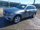 2018 Mercedes-benz Glc 300 4matic Gray vin: WDC0G4KB1JV067898