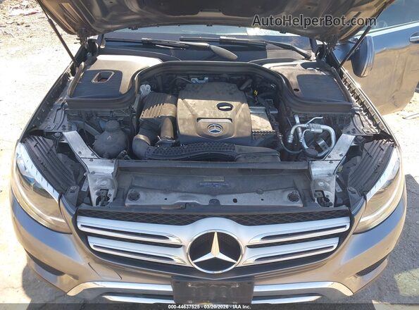WDC0G4KB1JV067898 2018 MERCEDES-BENZ GLC 300 Gray Widok z tyłu