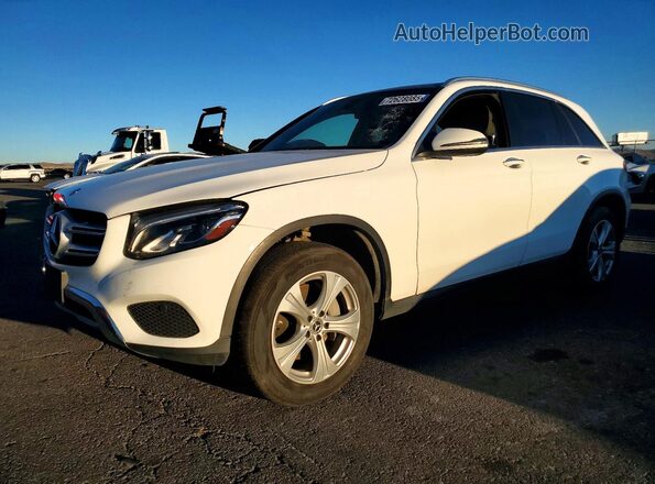 WDC0G4KB1JV112869 2018 MERCEDES-BENZ GLC-CLASS Белый Передняя левая четверть